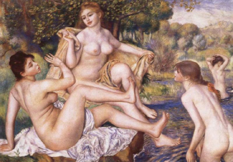 Pierre-Auguste Renoir The Bathers china oil painting image